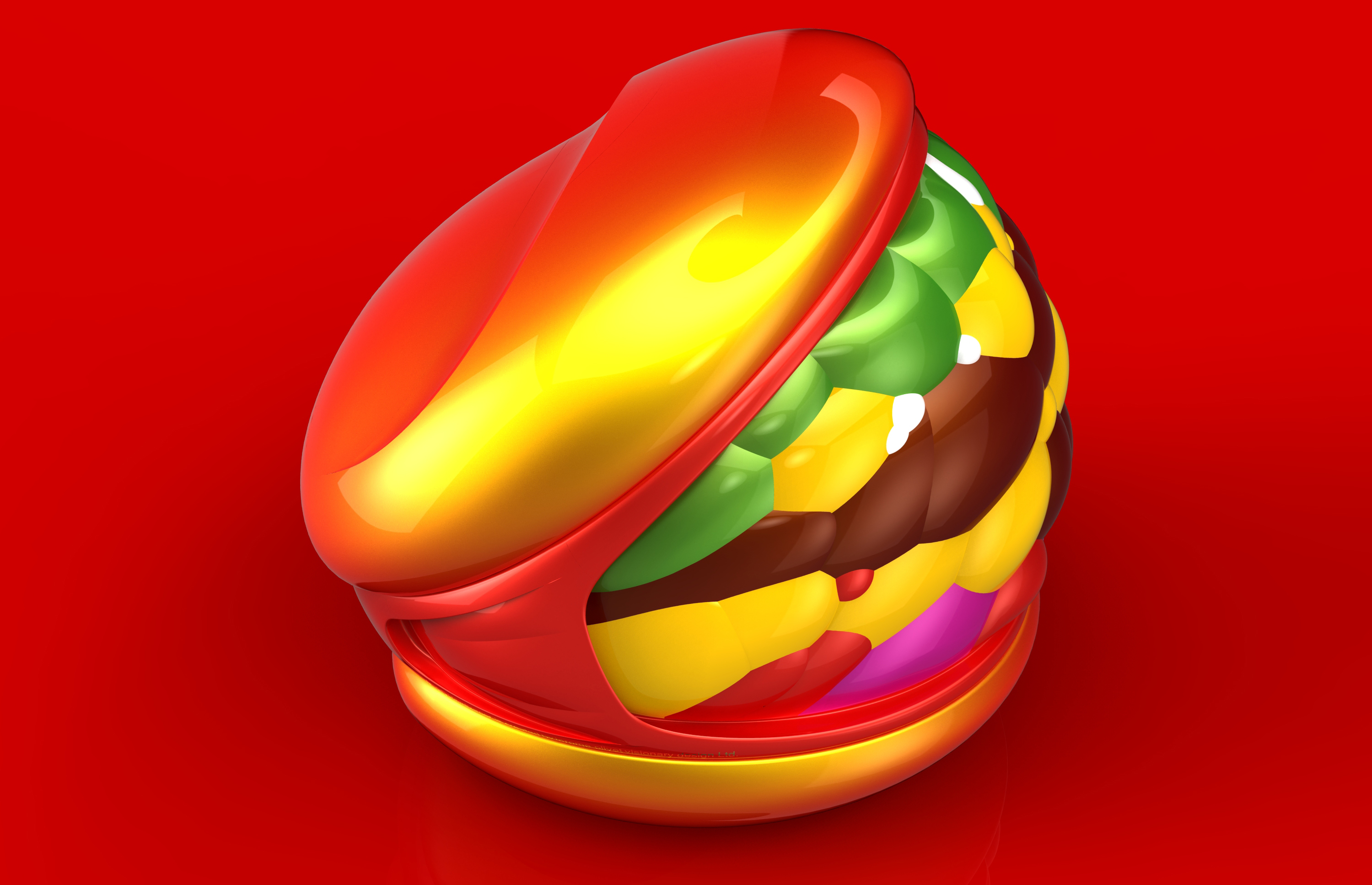 Hamburger 3D (2)
